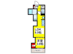 Lunariaの物件間取画像